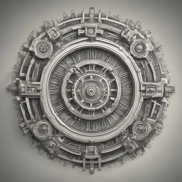 Metaphorical image of organizational gears working together to maintain efficiency and communication within the McKinsey 7S Model structure