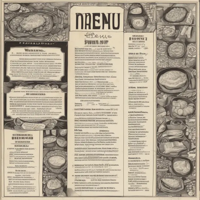 A mosaic of shifting prices within an intricate economic tapestry, illustrating the importance and impact of menu costs