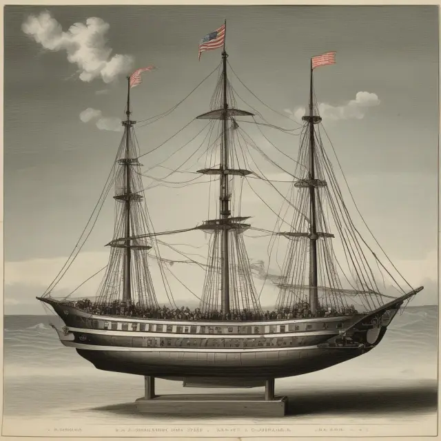 Ships exchanging goods between the mother country and its colonies, illustrating comparative advantage in mercantilist economies.
