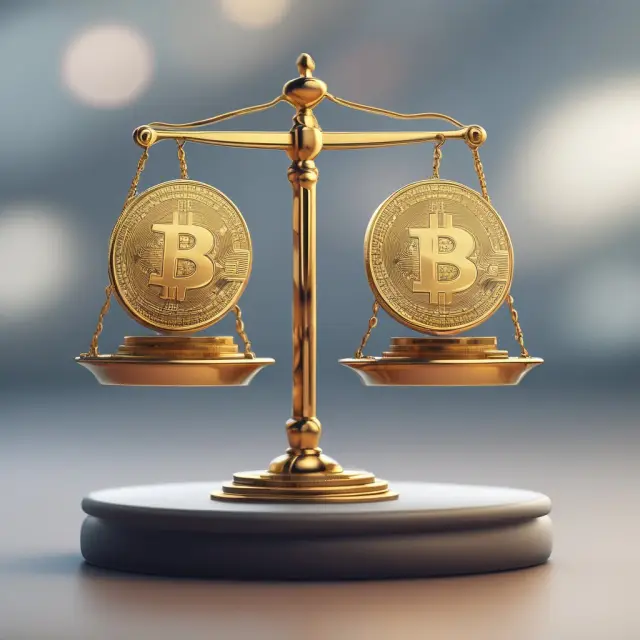 Golden coins versus digital currencies illustrating merchant discount rates comparison for local and e-commerce transactions
