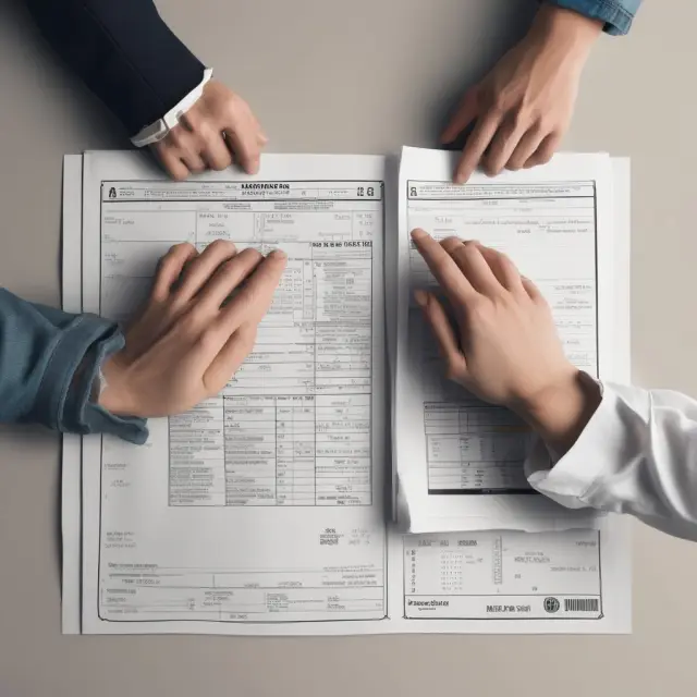 Two interconnected hands combining resources, symbolizing the benefits of married filing jointly: larger tax deductions & credits