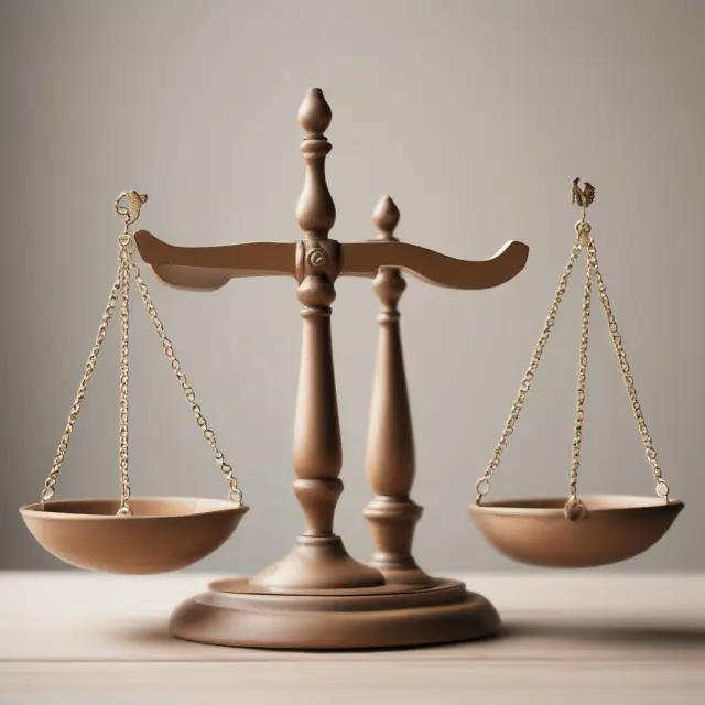 A scale balancing two filing statuses - Married Filing Separately (MFS) and Married Filing Jointly (MFJ), representing the careful decision-making process for optimal tax savings as married couples.