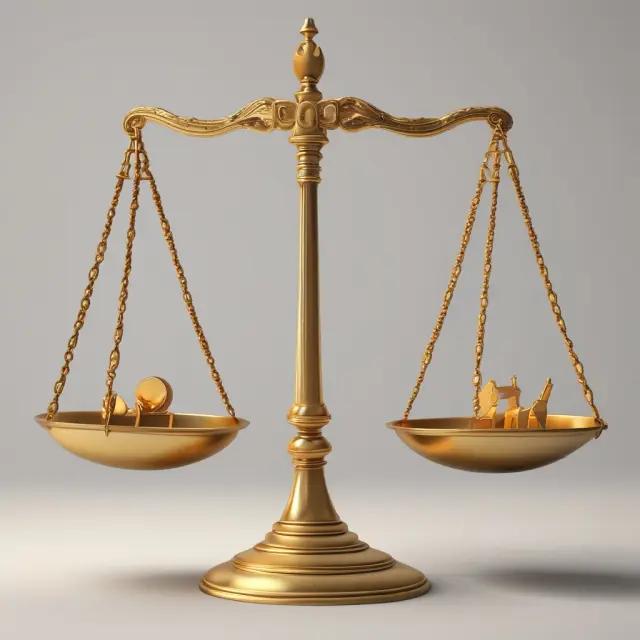 Golden scale representing MIBOR, banks balancing funds, Indian debt market.