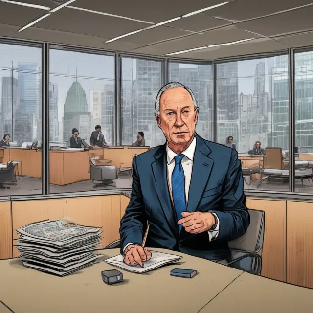 Michael Bloomberg stepping down from Salomon Brothers, leading to the creation of game-changing financial data company, Bloomberg LP