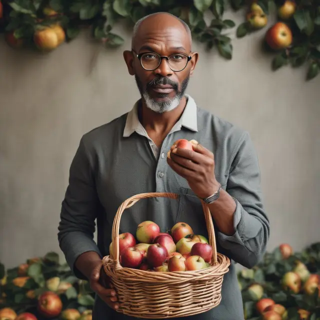 A consumer weighs the marginal utility of one more apple against their budget constraint.
