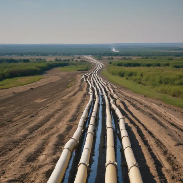 An intricate network of privately-owned pipelines and storage facilities connecting upstream and downstream operations in the United States and Canada