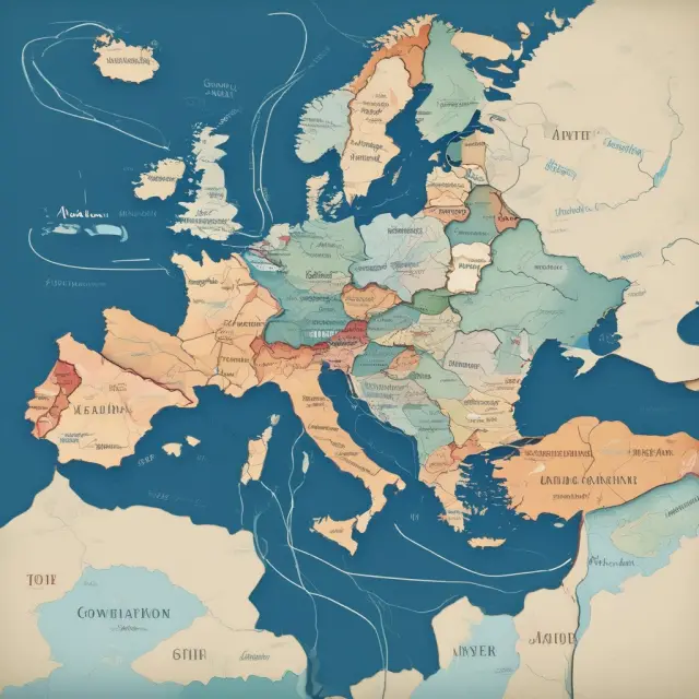 An EU map with MiFID II