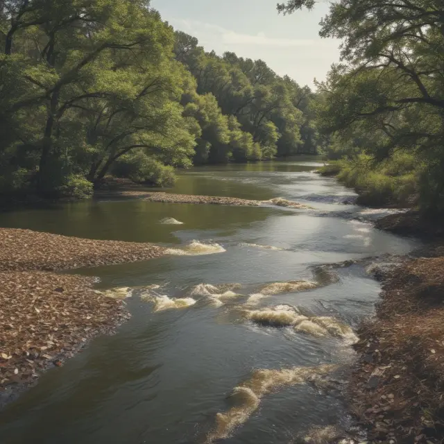 Image of millrates as a riverbank adapting to the tides of real estate values, tax assessments, and government policies