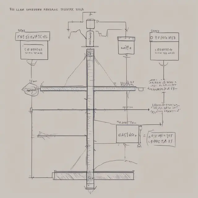 Seesaw illustrating how present value (PV) and future worth (residual value) determine minimum lease payments in a financial context