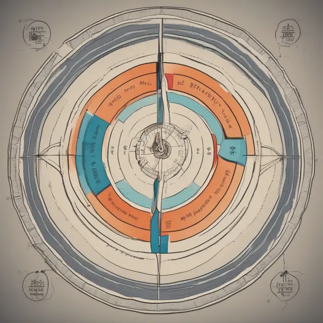 A debt compass with a long road representing minimum monthly payments and a shorter route depicting extra payments, emphasizing time, interest savings, and wiser financial decisions.