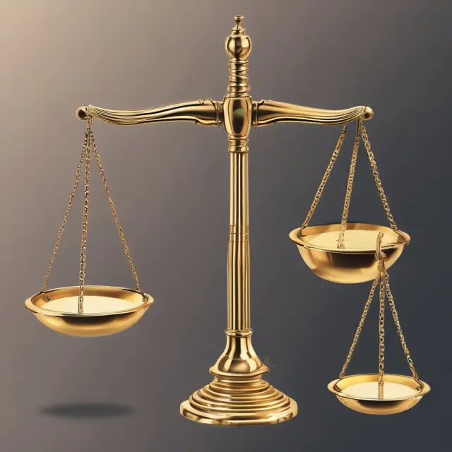 Golden scales depicting MLPs