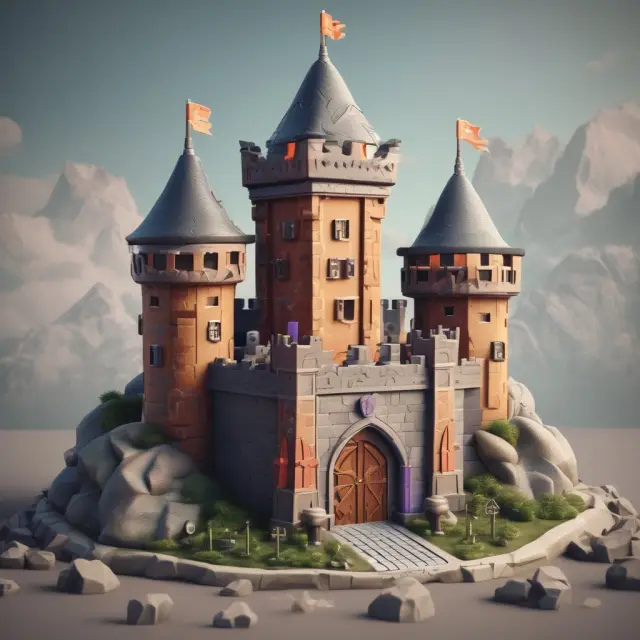Fortress illustrating mobile wallet