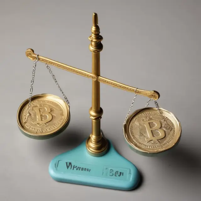 Two identical coins labeled 