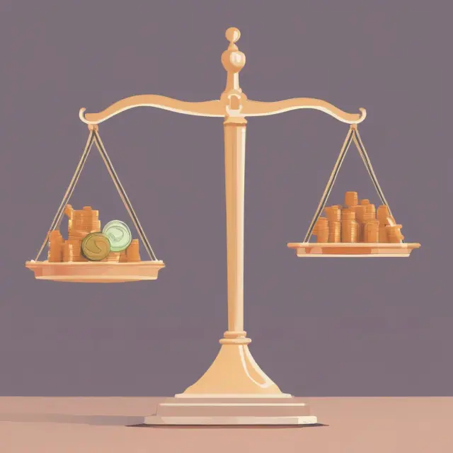 Two scales weighing the differences between cash and accrual accounting methods, symbolizing income recognition through received funds vs. sale completion.