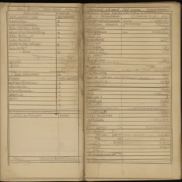 A hybrid ledger displays cash and accrual accounting methods side by side, illustrating the features of modified cash basis accounting.