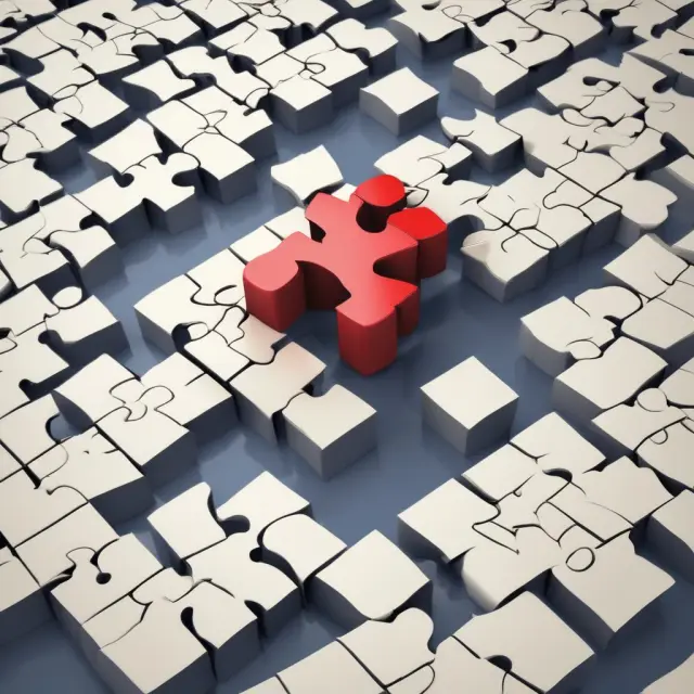An image of a jigsaw puzzle representing modified endowment contracts (MECs), where the solution reveals various pieces symbolizing tax implications and estate planning strategies.