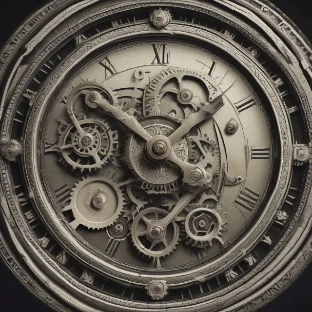 Image of a clock face displaying Macaulay and Modified durations as hands on the clock