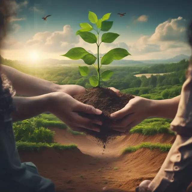 Novice investors nurturing their financial knowledge with the help of experienced guides and resources.