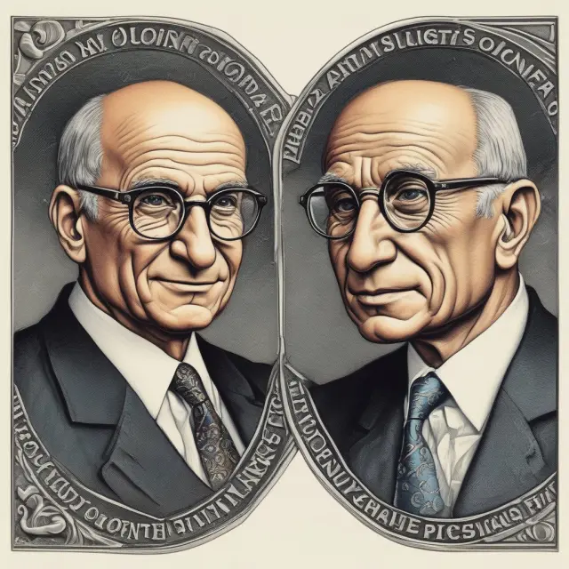 Two prominent economists