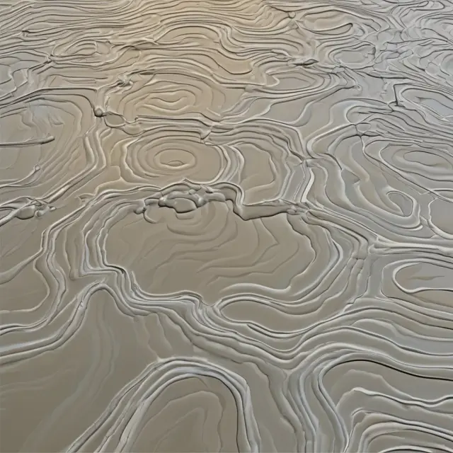 Visualization of monetary base (M0), M1, and M2 as interconnected droplets merging into a river representing M3