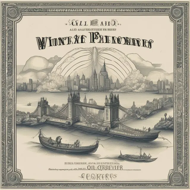 An elegant money order serving as a bridge, symbolizing seamless transactions between various payment methods and countries