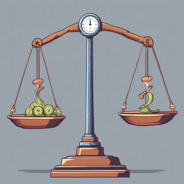 Visual comparison of MWRR and TWRR, with two scales representing the differences in calculation and interpretation