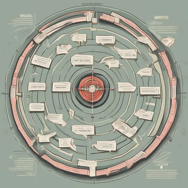 An institutional investor navigates a maze with MWRR as a guiding light, surrounded by cash flow inputs like deposits, withdrawals, dividends, and interest payments.