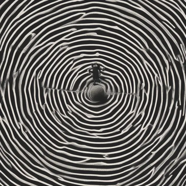 An institutional investor exploring an intricate maze, embodying the complexities of understanding and managing inflation expectations to make informed investment decisions