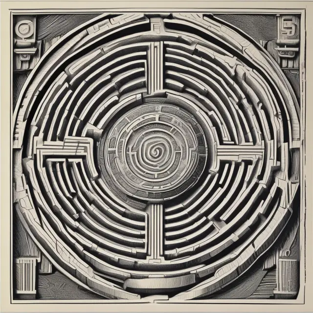 An image of the FDIC shield enclosing a complex money market maze, signifying the role of the organization in protecting investors during their investment journey.