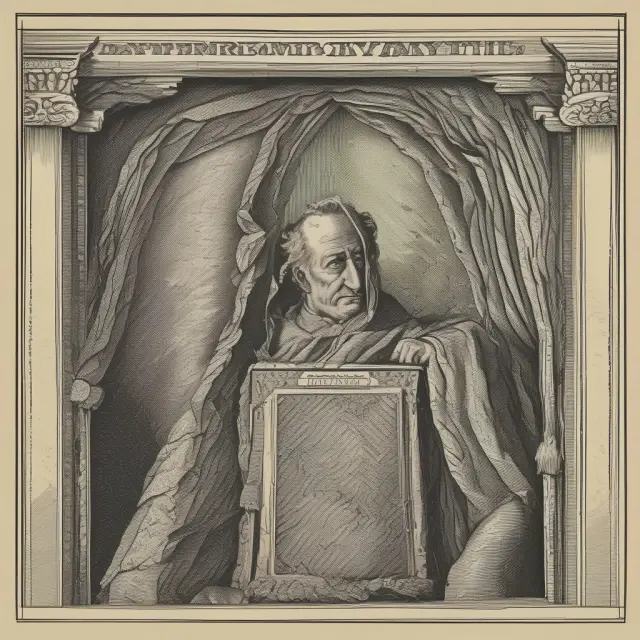 A weaver creating a financial tapestry, symbolizing the evolution of Money Market Accounts (MMAs) from regulations to current high-interest savings tools