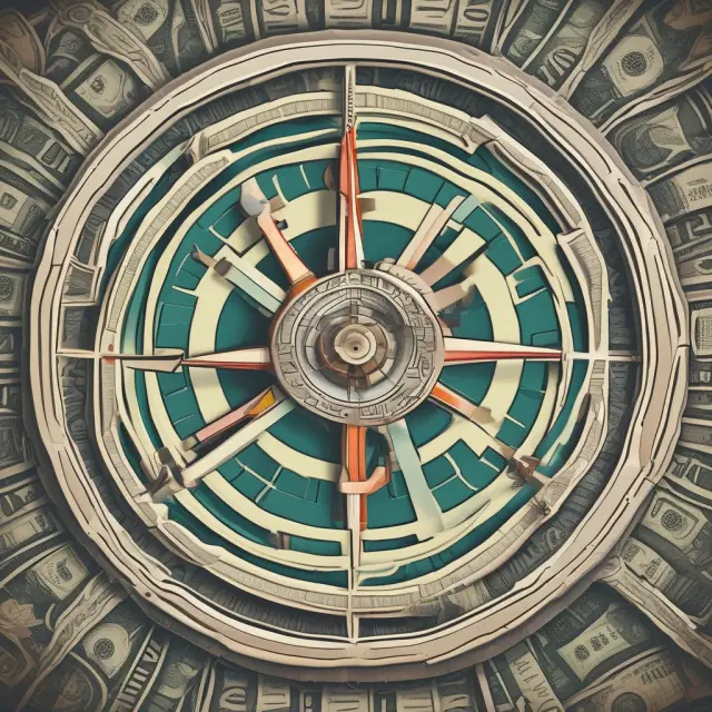 An employer, symbolizing stability and direction, holds a compass that points toward retirement savings options, including a Money Purchase Plan.