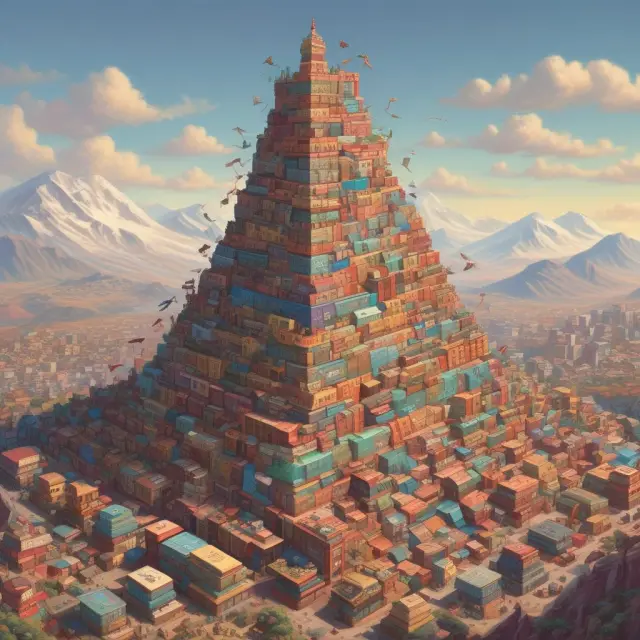 Monopolist on a mountain, controlling various markets