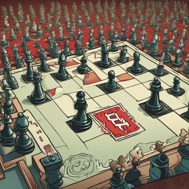Monopolistic competition: several firms offering similar products with unique pricing strategies (symphony of companies). Monopoly: single firm controlling entire market like a lone maestro.