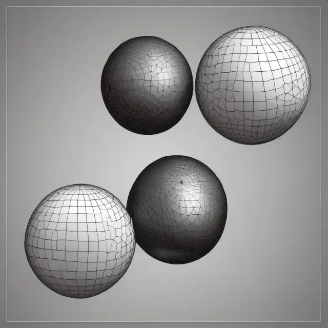 Three dancing balls symbolizing Monte Carlo Simulations