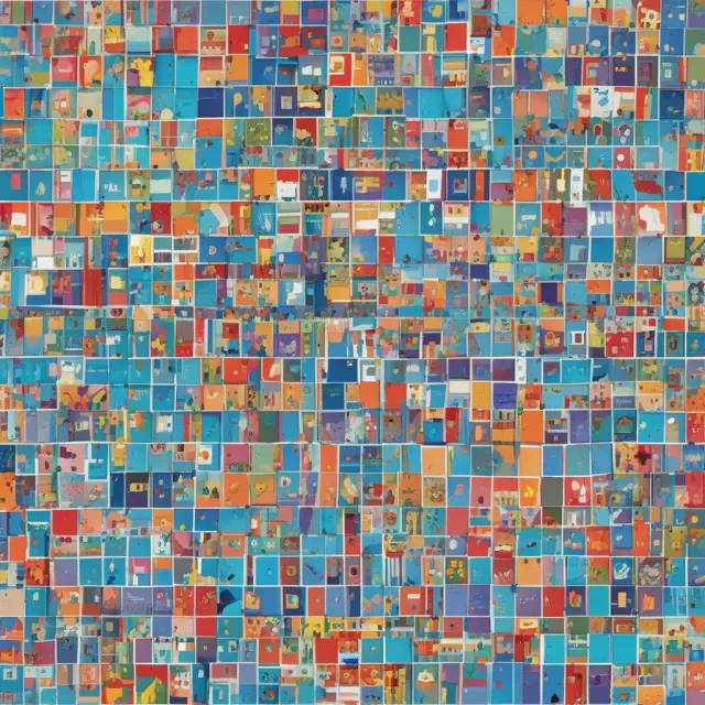 A mosaic of population, with morbidity rate puzzle pieces shaping the big picture