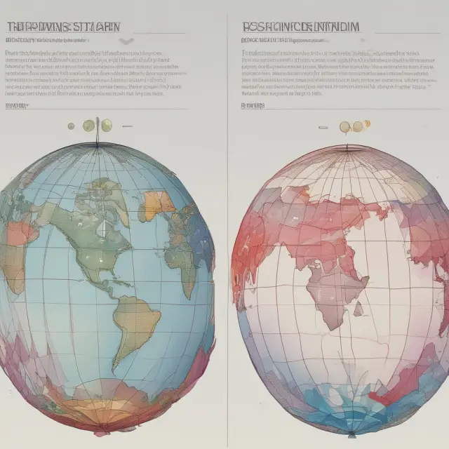 Two globes representing Morningstar