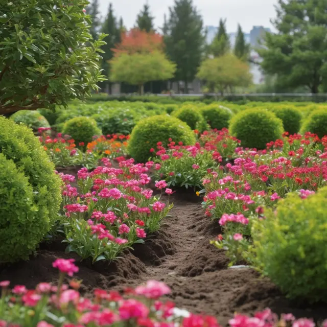A flourishing garden, symbolizing Morningstar