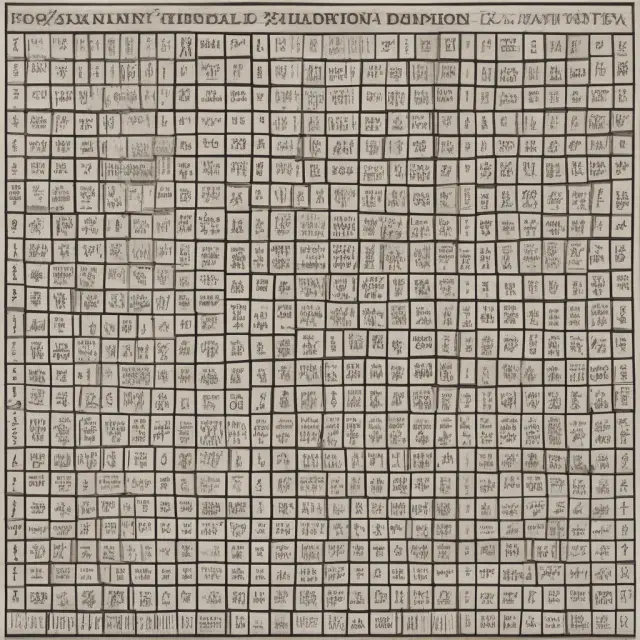 A mosaic with mortality tables as its foundation, symbolizing their crucial role in the U.S. Social Security Administration.