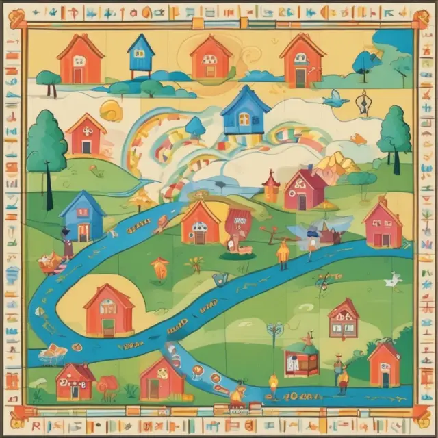 Gameboard with FRM and ARM mortgages as pieces symbolizing stability and flexibility