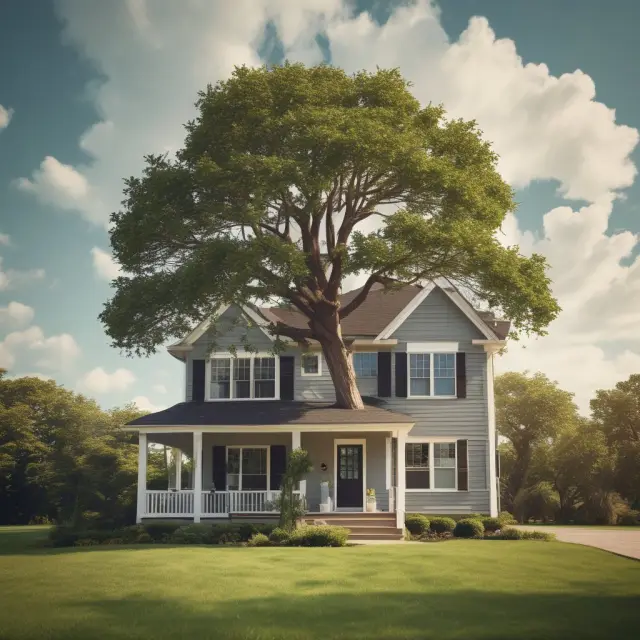 Tree symbolizing mortgage originators growing loans, rooted in the primary mortgage market