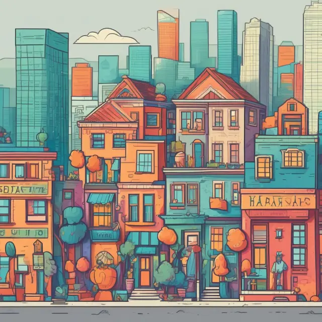 A bustling marketplace with lenders selling mortgages to GSEs, investment banks, and hedge funds; mortgage-backed securities traded as currency