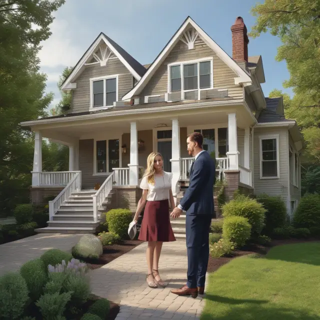 Mortgage Banker connecting homes with borrowers, symbolizing the fulfillment of financial dreams.