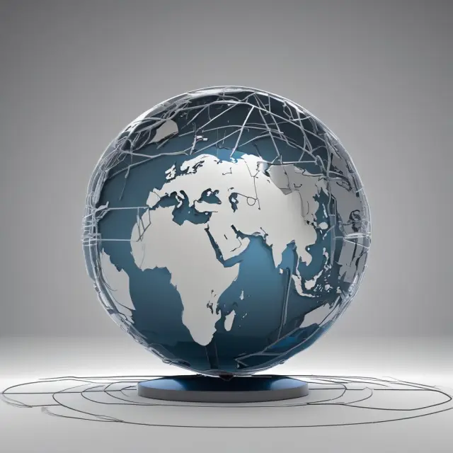 Globe representing international trade and cooperation with highlighted areas illustrating the history of Most Favored Nation (MFN) status in U.S. trade policy.