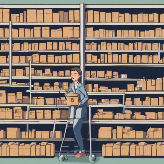 Two scales balancing the strengths of Material Requirements Planning (MRP) and Enterprise Resource Planning (ERP), symbolizing effective inventory management through integration and flexibility