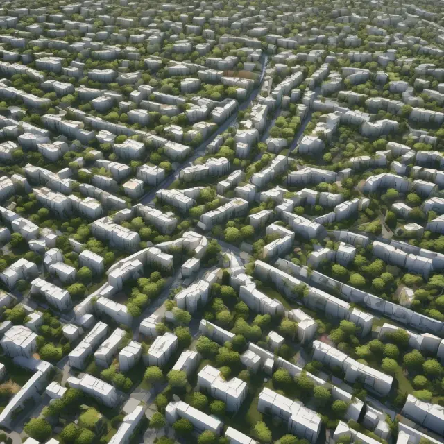 A vibrant urban core connected to surrounding suburbs and rural areas, forming a Metropolitan Statistical Area