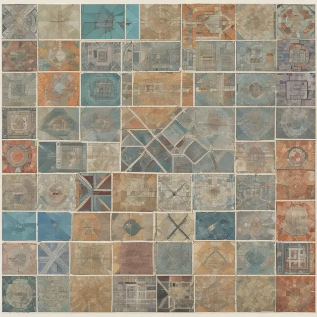 Visualization of Metro Statistical Areas (MSAs) and Micropolitan Statistical Areas (µSAs) in the U.S., depicted as interconnected tiles of varying sizes