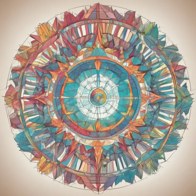 A colorful kaleidoscope symbolizing global equity investments, with the MSCI All Country World Index (ACWI) at its core.