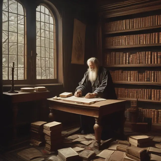 Librarian examining MSR records: Historical performance and trends
