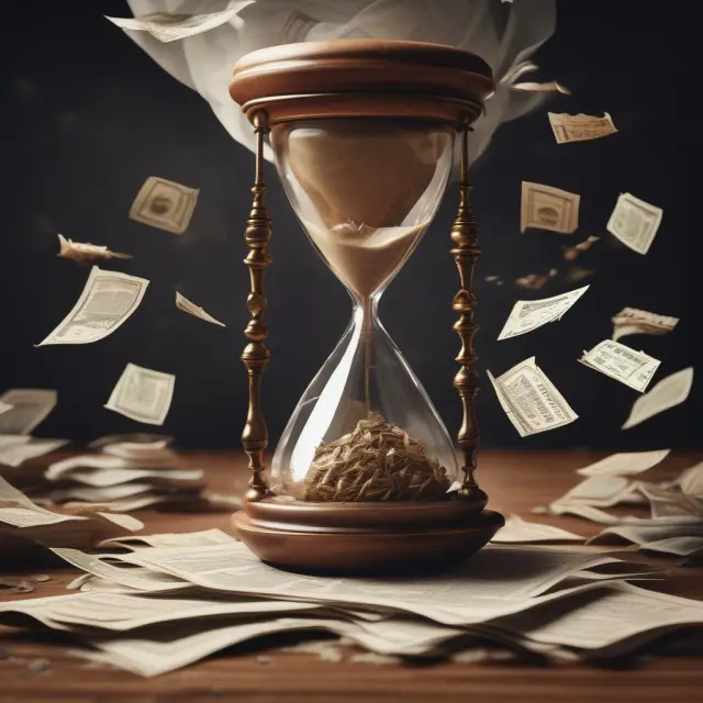 A corporation releasing MTNs from an hourglass to dealers in a secondary market setting