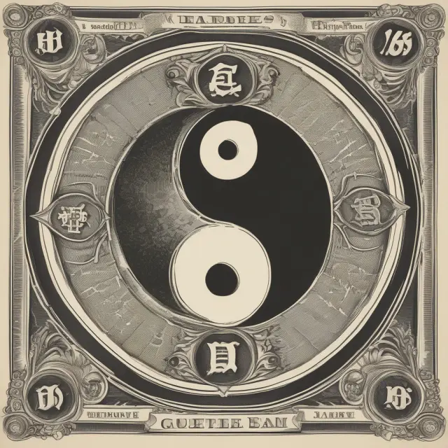 Visualization of factors influencing medium term note yields: yin-yang scales with interest rates, creditworthiness, liquidity, and time to maturity.